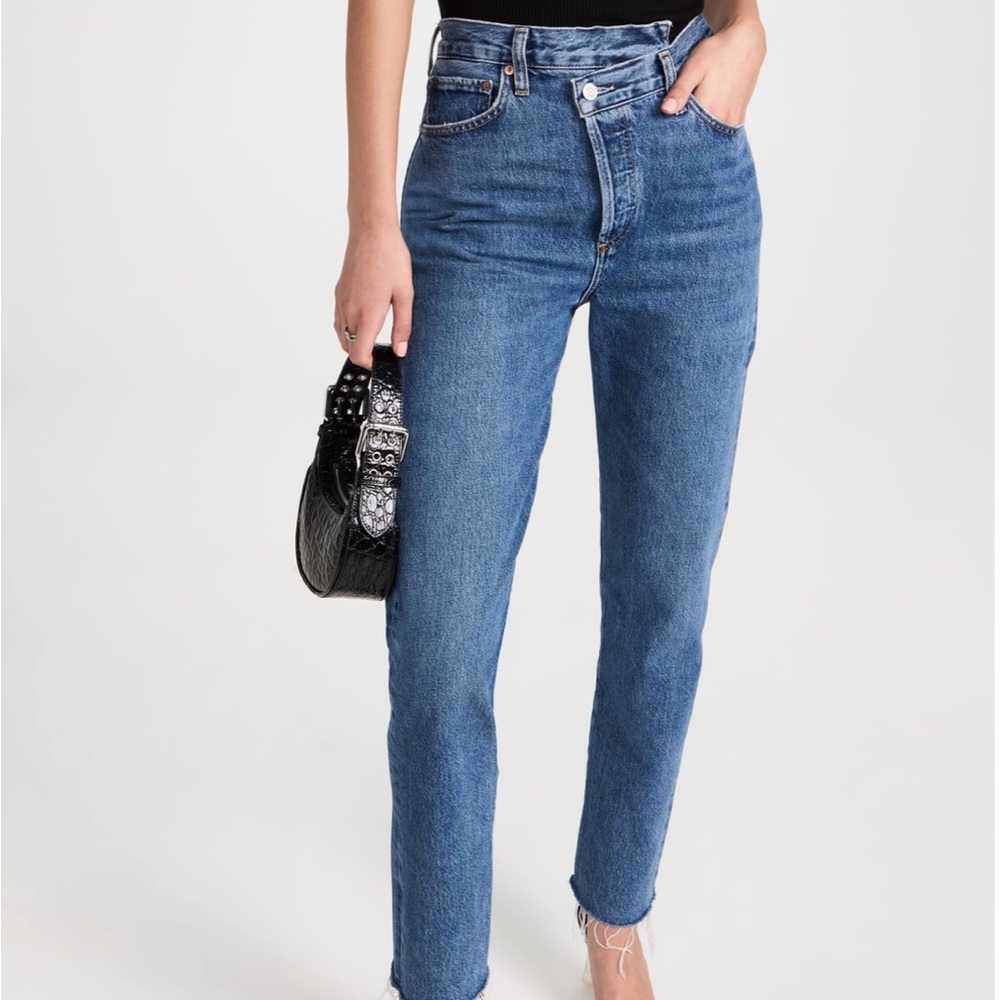 AGOLDE
Crisscross Straight Jeans